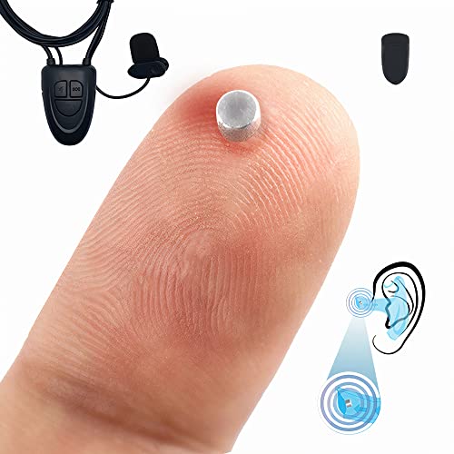 PingaOculto Pinganillo para Examenes Imán V5 Bluetooth Movil Oculto Mini Invisible con Microfono por Cable - Auricular Espia Inalambrico para Examen Manos Libres (Imán V5 + VIP Pro UltraMini) Cover