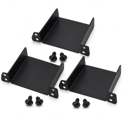 ETCブラケット トヨタ ダイハツ系対応 ETC取付基台 ETC車載器取付ステー 純正ETC取付部にすっきり装着 後付け感を抑える ステルスブラック 幅80mm 高さ20mm以下対応 M5ネジ付き アルファード ヴェルファイア ノア ヴォクシー アトレー等(3個セット)