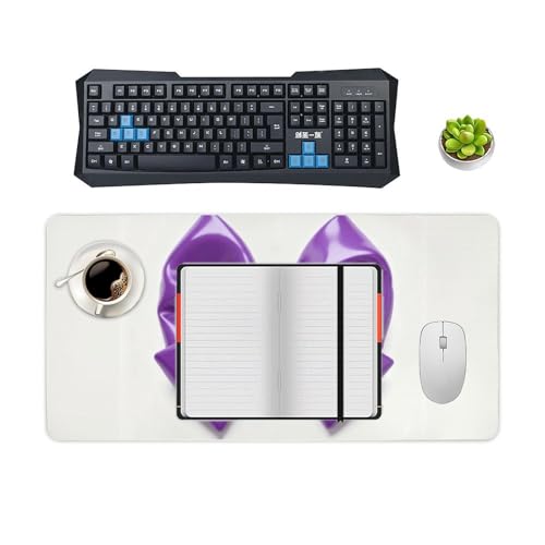 Purple Bow desk pad protector grande resistente al agua miniatura 4