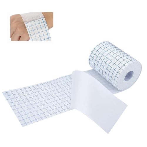 JOYOLA 10cm*10m Medical Breathable White Tape 1 Roll, Fixing Plaster Roller, Breathable Adhesive Tape, Non Woven Micropore Fixation Plaster Bandage for Back, Shoulder, arms, Wrists, Thighs