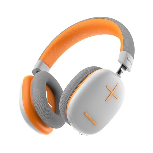 Basike Fones De Ouvido Sem Fio, Headphone Bluetooth on-ear com Microfone, Até 50 Horas de ...