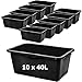 Produktbild botle Mortar Box Mörteltrog 10 stck aus Kunstoff 40 L Mörtelwanne 72 cm Mortar Tray Mörtelkasten zum Anmischen von Mörtel