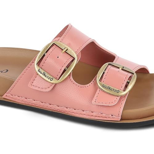 Image of WALKAROO Comfort Sandal For Women's|CloudStep Double-Density PU Sole - Ultimate Comfort|Stylish Casual Wear|WE2500