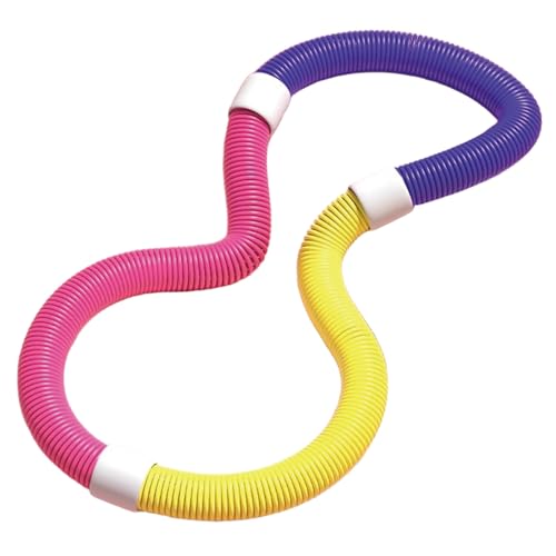 PTAIESIAN フラフープ ソフト 大人 ダイエット PVC ソフトスプリングフラフープ 全身を引き締める 折りたたみ式で持ち運び可能 フラフープダイエット用 耐久性と快適性 有酸素運動 脂肪燃焼 ウエスト 背中 脚 胸 エクササイズ 筋トレ シェイプ