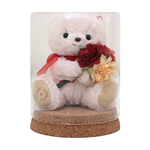 【プティルウ】誕生日で選ぶテディベア&ミニブーケ、フラワーグラスギフトtete (10月) 【プティルウ】誕生日で選ぶテディベア&ミニブーケ、フラワーグラスギフトtete (10月)