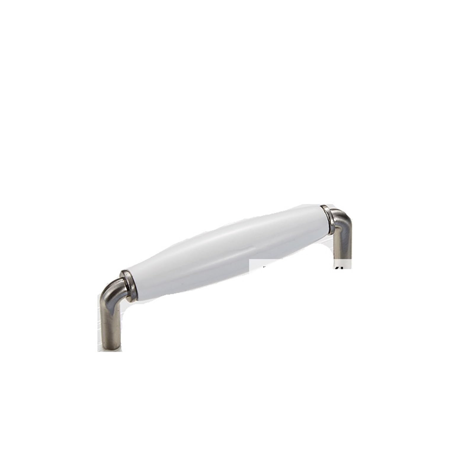 Poignée en céramique 128mm style brossé idéale pour moderniser la salle de bain