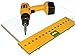 Woodhaven 784 Phenolic Shelf Pin Drilling Jig Drill Guide for Straight Holes Cabinet Hardware Shelf Pin Drilling Template Woodworking Tools Made in The USA