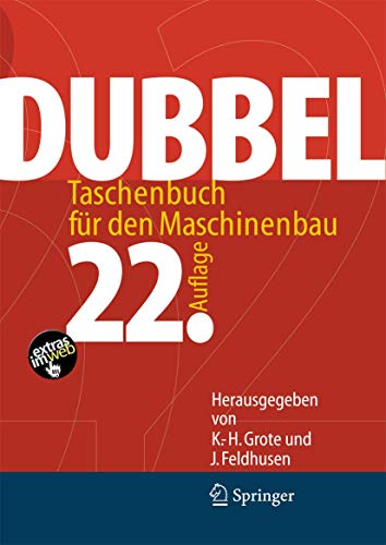 Preisvergleich Produktbild Dubbel: Taschenbuch für den Maschinenbau
