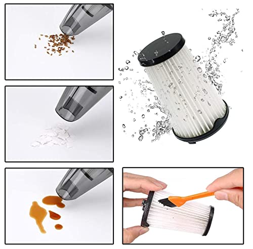 Lot de 6 filtres HEPA de rechange pour aspirateur Ergorapido AEF150 AEG