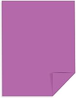 Vista 2 de Neenah Astrobrights Premium Color Paper, 24 lb, 8.5 x 11 Inches, 500 Sheets, Planetary Purple (22671)