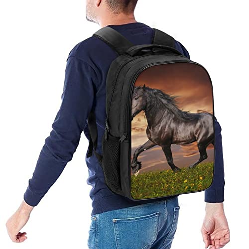 Mochila escolar para niños de caballo perfecta para excursiones infantiles y clase 5
