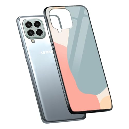 Image of COLORflow Back Cover Compatible with Samsung Galaxy M12 / A12 / F12 | Stone Marble | Shockproof TPU Bumper Cover with Camera Protection Back Cover