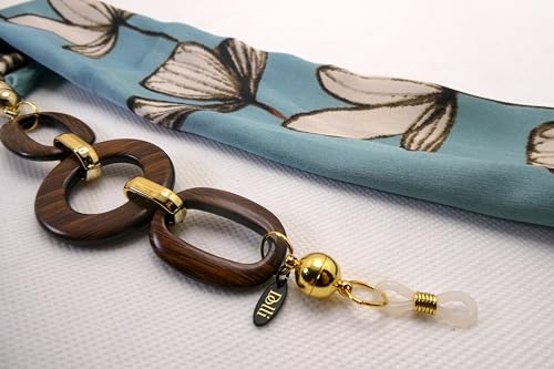 Chaînette pour lunettes en maille fine DO052 transformable en collier chic - 5