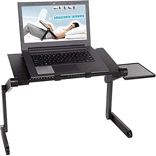 Soporte ajustable plegable para laptop con bandeja miniatura 2