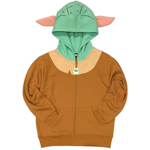 Sweat Baby Yoda Star Wars confortable pour enfant lassé des pulls rêches - Capuche Grogu M 8