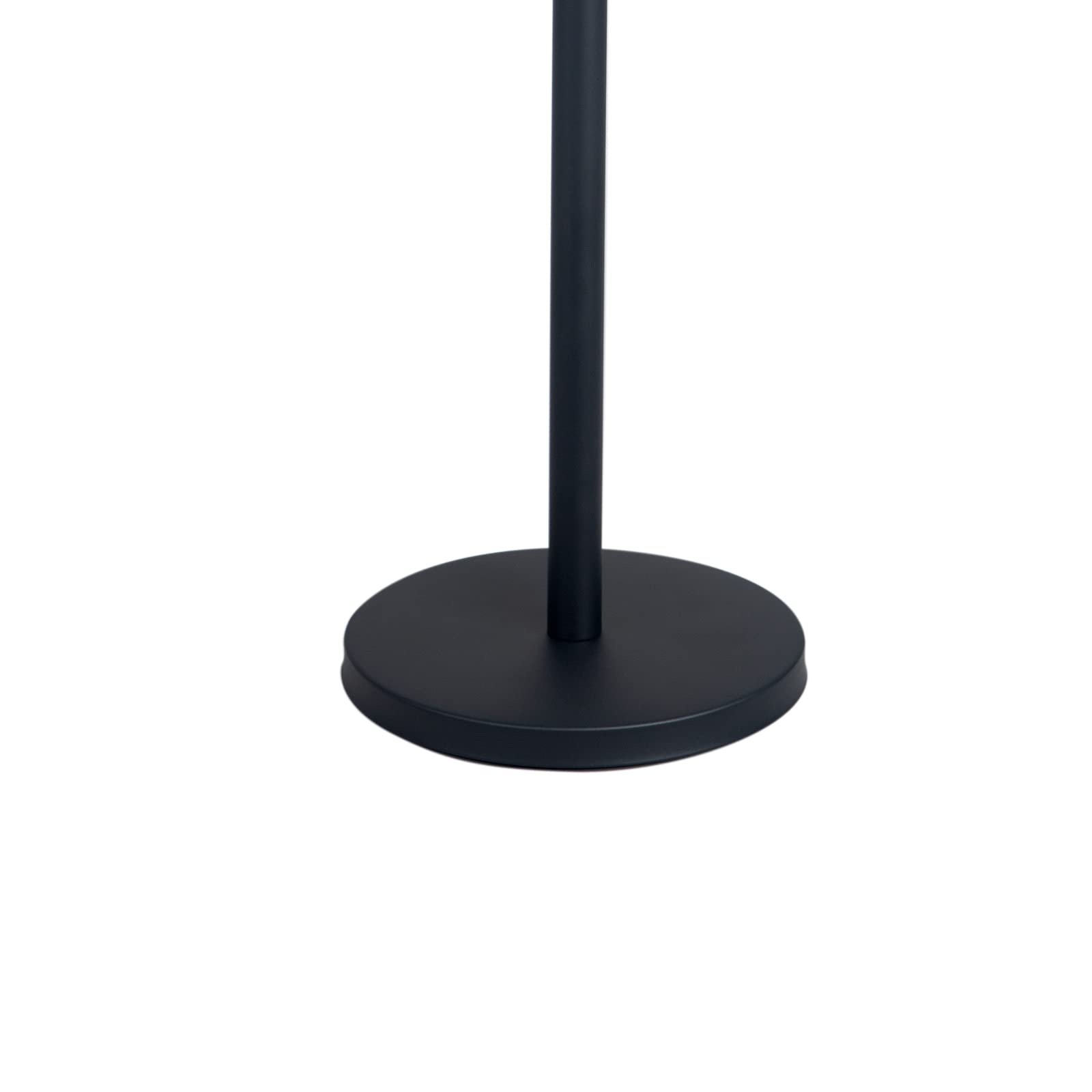 Soporte De Papel Higiénico De Pie Negro, Estante De Baño De Acero