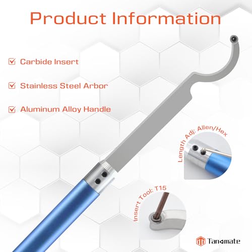 TANOMATE Swan Neck Hollowing Tool