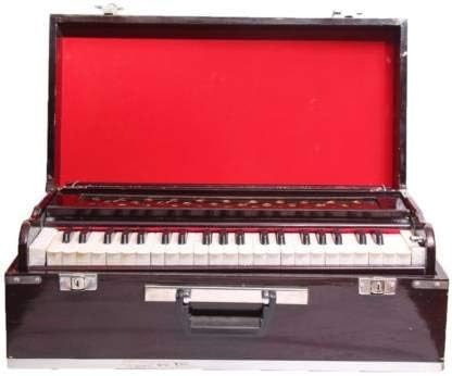 SG Musical Store Folding Professional Harmonium 42 Keys Chudidaar with Carry Bag