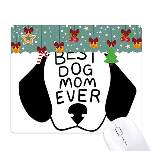 Alfombrilla de ratón para mamá de perro, el regalo de Navidad ideal para oficina