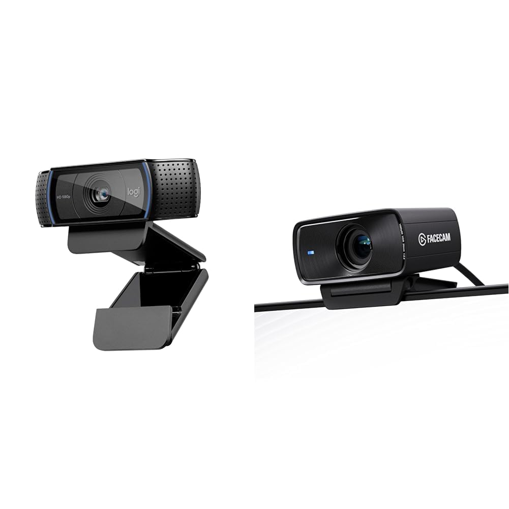 Logitech HD Pro Webcam & Elgato Facecam MK.2 – kamera internetowa premium