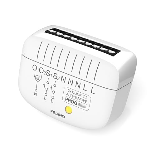 FIBARO Roller Shutter 4 micromodule domotique store banne et pergola