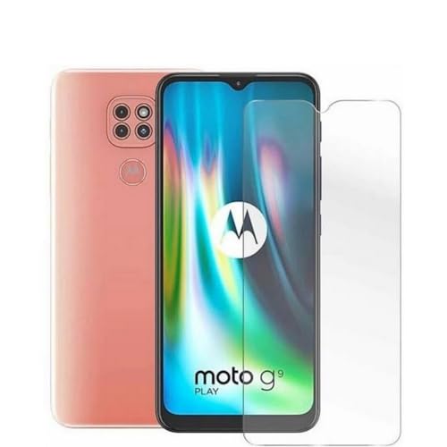 Image of Embed HD-Clear Screen Guard for moto g9 play - Harder or Durable Plastic & More Impact-Resistant Than Glass, with Free Installation Kit