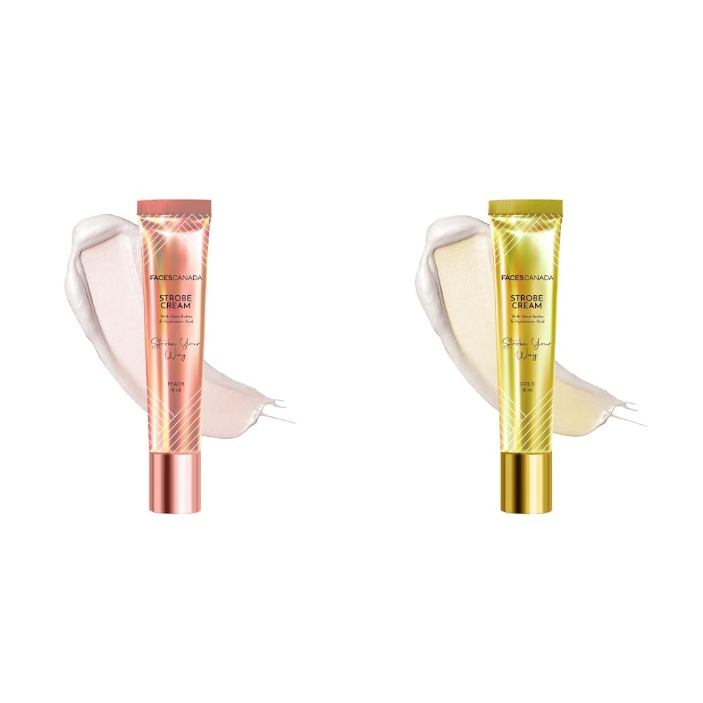 FACESCANADA Strobe Cream Mini-, 18ml - Peach & Gold-image-29