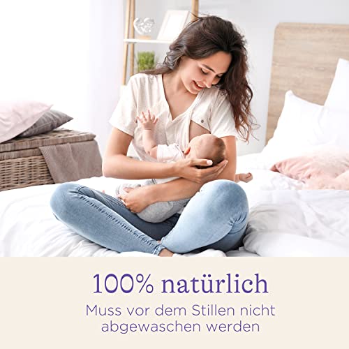 Lansinoh HPA Lanolin Brustwarzensalbe, 10 ml - 100% natürlich - beruhigt & schützt beanspruchte Brustwarzen - klimaneutral, 10940, Farblos