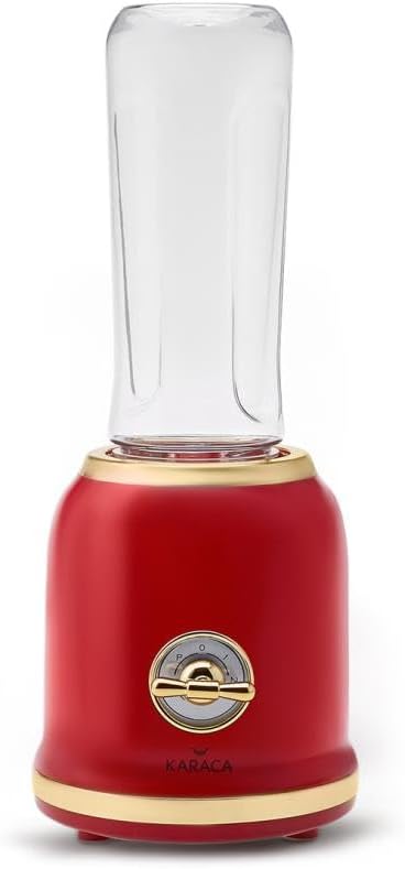 Karaca Retro Personal Blender Kırmızı