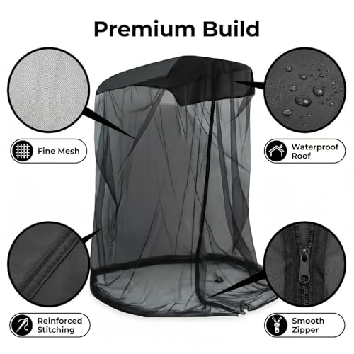Mosquito Net Cover for Canopy Chair, Bug Net Enclosure by ZvveIIa - Used condition - Image 5