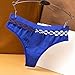 Pbawab Sexy Thong for Women Fashion Hollow Out Women Panties High Waist G-String Ladies Seamless Comfortable Thongs Blue