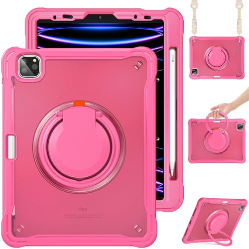 Coque iPad mini 7 rose silicone pour protéger votre tablette au café