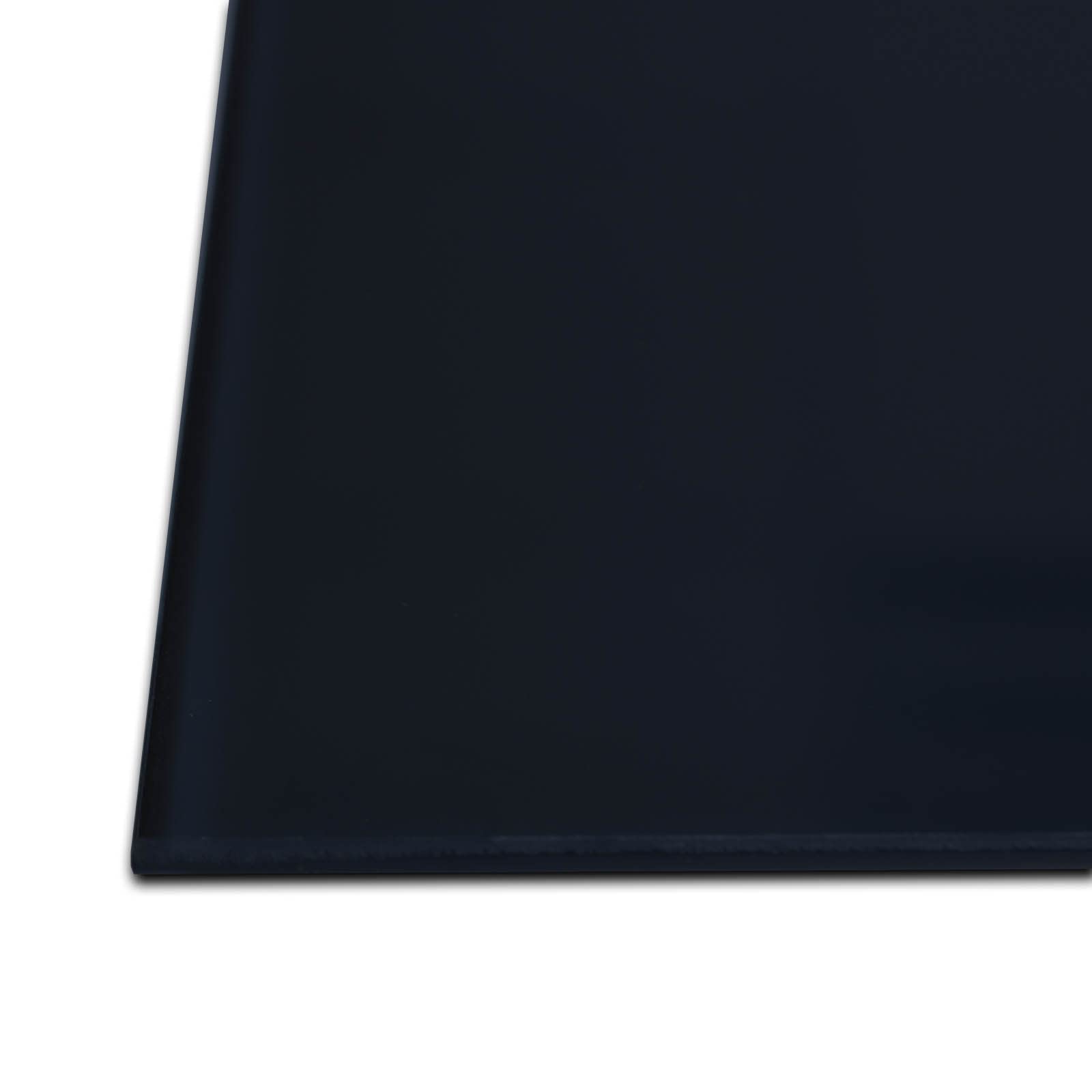 VISCOM Design Glasmagnettafel MIO - 60x90 cm Schwarz - Sicherheitsglas