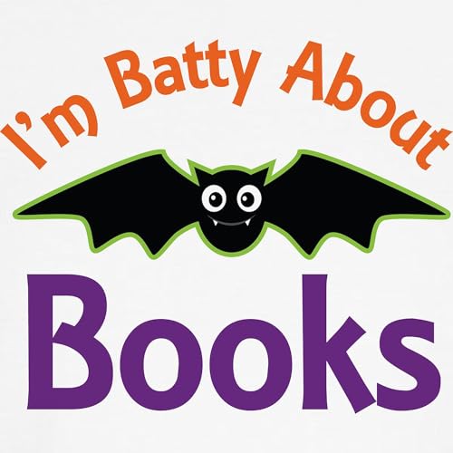 Cafepress 0912223115B212C Batty About Books Toddler T Shirt Cute Toddler T-Shirt thumb #2