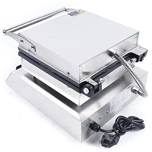 Foto von 1500 W Elektrische Eiswaffel-Antihaft-Waffelmaschine, Hörnchenautomat, Antihaftbeschichtetes Hörncheneisen, Antihaft-Teflonbeschichtung Kommerzielles Waffeleisen
