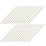 Luxshiny Pet Ear Cleaning Cotton Swabs 15cm Single-Ended Cotton Buds for Dogs and Cats, 50 Pieces Per Pack, Ear Cleaner Swabs for Puppy and Kitten Grooming