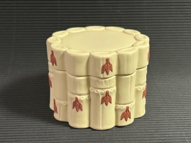 茶道具 菓子器 黄瀬戸寿恵廣銘々皿 葵窯 加藤春二作 栞 共箱 S296MS