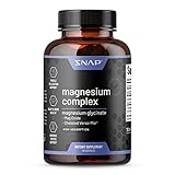 Magnesium Complex Supplement - Magnesium Oxide & Magnesium Glycinate Capsules, Anti Inflammatory...