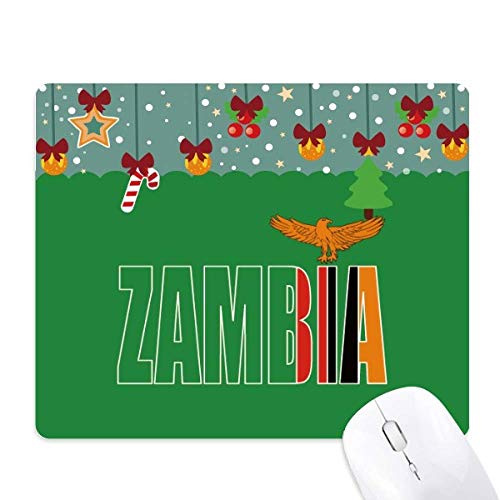 Tapis de souris Zambie durable en caoutchouc naturel aux finitions soignées
