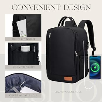 Hayayu Cabinetas voor Ryanair, 40 x 20 x 25 cm, voor onder de stoel