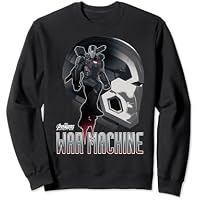 Marvel Infinity War War Machine Head Profile Sudadera