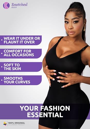 Snatched Body DQ01L3 Shapewear Tummy Control Bodysuits for Women Body Shaper Butt Lifter4