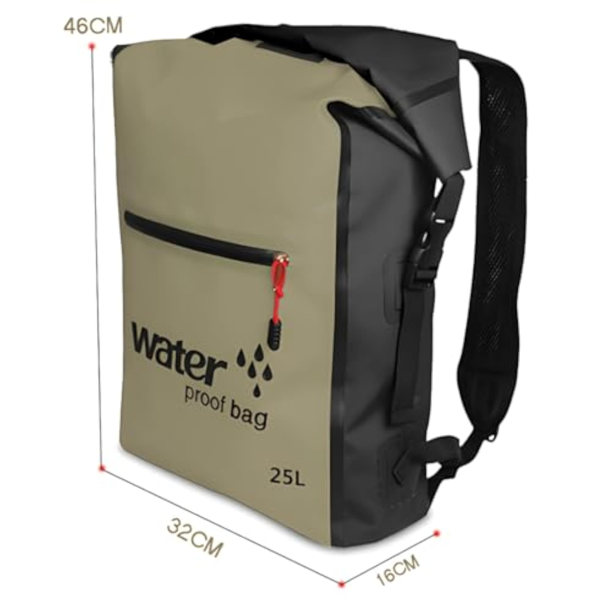 PVC Water Resistant Backpack for Water Sports Storage