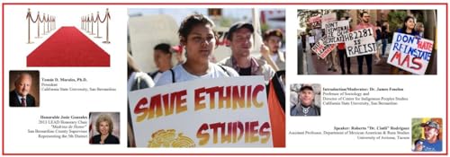 『Red Carpet Interviews with President Tomás D. Morales and Honorable Josie Gonzales & Update - "Under Cultural Assault / Apartheid in Arizona” Season 4 (2013)』のカバーアート