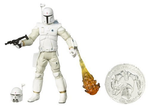 Star Wars 30th Anniversary McQuarrie Concept BOBA FETT Action Figure with Coin #15 (Coin color will vary)