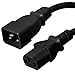 C20 to C13 Power Cord, 15A, 250V, 14/3 SJT, 8 Foot