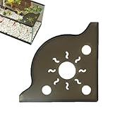 Komfort ohne Klebstoff: Entworfen für Liebhaber von Aquarienfischen. Der Eck-Aquarium-Ständer ermöglicht eine sorgfältige Neupositionierung und eine sichere Befestigung ohne Klebstoffe. Es ist ideal für die Schaffung dynamischer Wasserlandschaften, die einfach und schnell nach Bedarf angepasst werden können und eine große Flexibilität bietet, um Ihr Aquarium zu personalisieren, ohne auf klebrige Produkte zurückgreifen zu müssen. Dieses praktische Design eignet sich für Aquarianer, die sich ändern möchten