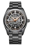 Gehäusedurchmesser: 42mm Eterna kontiki Herren Uhr analog Automatik mit Edelstahl Armband 1598.33.41.1722