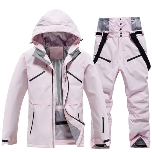 Combinaison de neige isolée coupe-vent veste pantalon de ski snowboard homme