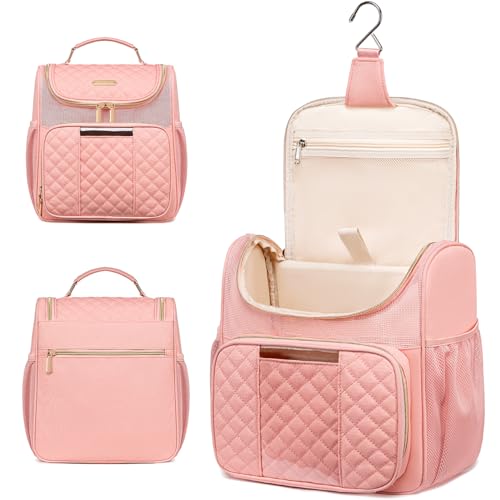 Otevan Large Toiletry Bag for Women Men,Portable Shower Caddy For College Dorms,Gym Shower Bag for Women, Quick Dry Hanging Toiletry Bag Bathroom Accessories Bag for Traveling, Camping Essentials